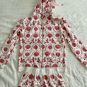 Hill House Mermaid sweatshirt and shorts set size XS